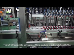 Tự động Servo Motor Plc Control 50ml-500ml Nhựa Pet chai rửa tay Máy điền