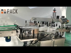 Máy dán nhãn chai dầu nước sốt cao độ chính xác tự động hai mặt dầu gội nước tắm