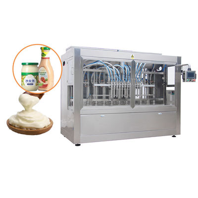 Máy điền Hummus tự động cho lọ hoặc chai