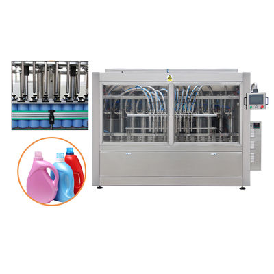 Máy lấp chất tẩy rửa có bọt lỏng tự động chống bọt với vòi phun từ dưới lên
