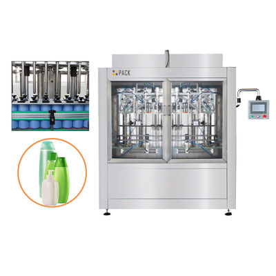 Máy điền pít tự động bằng thép không gỉ với điều khiển PLC và vòi chống nhỏ giọt cho bột rửa chén