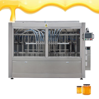 Tự động Servo Motor Piston mật ong máy điền mật ong dây chuyền với điều khiển PLC