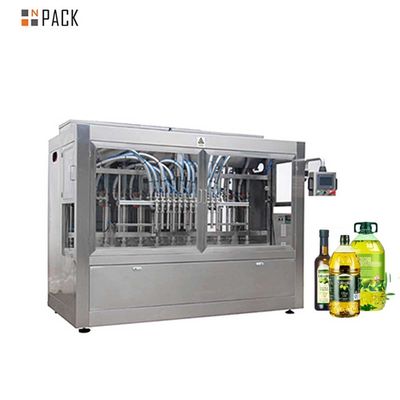 Máy bơm pít-tông tốc độ cao tự động Máy chiết rót dầu ô liu cho chai thủy tinh