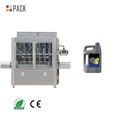 Máy điền dầu tự động Tốc độ cao Động cơ servo tuyến tính Máy bơm piston Giải pháp điền dầu bôi trơn cho Jerrycan