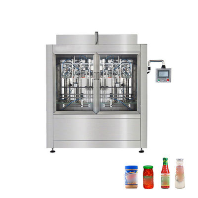 Máy làm đầy nước sốt đậm bằng nhựa