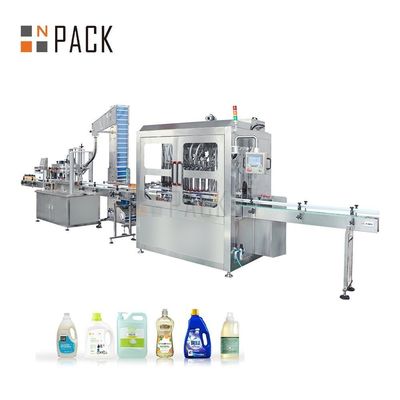 Máy điền chai khử trùng tay có cồn tự động với tủ chống nổ