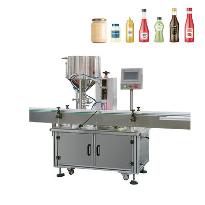 Tự động một vòi ống pha bơm trộn và sưởi ấm bình kem pho mát máy điền với Hopper