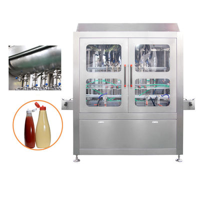 Máy nạp Chutney tự động đầy đủ servo motor được điều khiển Giá nhà máy với sưởi ấm và trộn