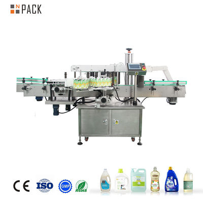 Npack Máy dán nhãn chai Full Auto Stainless Steel 304/316 với hai mặt