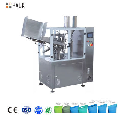 Máy bơm và niêm phong ống nhôm mềm / thử nghiệm tùy chỉnh với van đa đầu