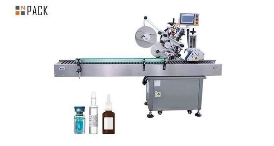 Máy dán nhãn vi-lô tự động ngang cho thuốc chứa