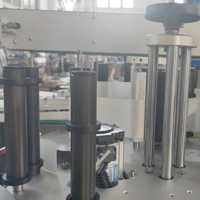 Máy dán nhãn hai mặt bằng thép không gỉ tự động 304/316 cho bán chất lỏng / nước sốt / dầu / dán