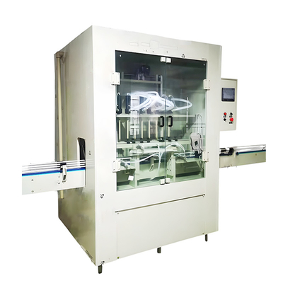 Máy chiết rót chất lỏng tự động cho chai nhựa Npack chống ăn mòn axit tẩy trắng